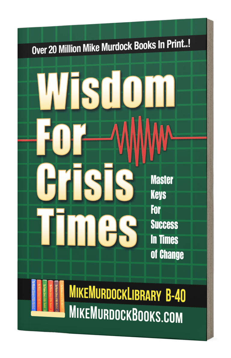 B-40...Wisdom For Crisis Times...106 Pages! - The Wisdom Library Of ...