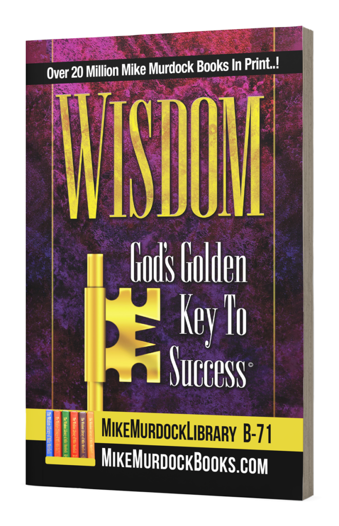 B 71wisdom Gods Golden Key To Success18 Chapters The Wisdom Library Of Mike Murdock